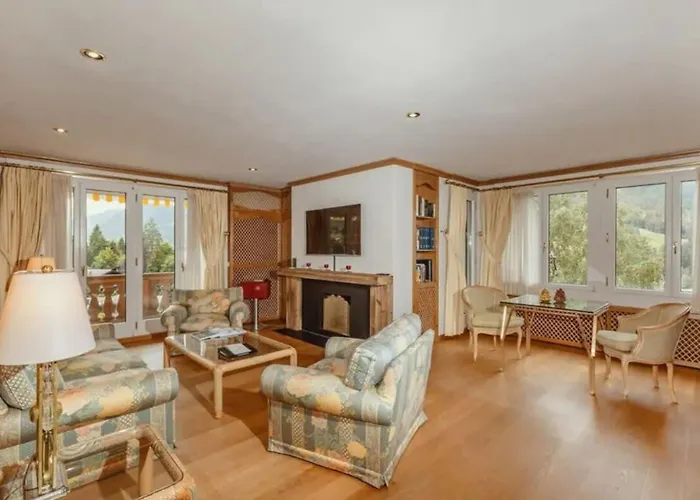 Luxurious Serviced Flat In 5 Star Park * Gstaad